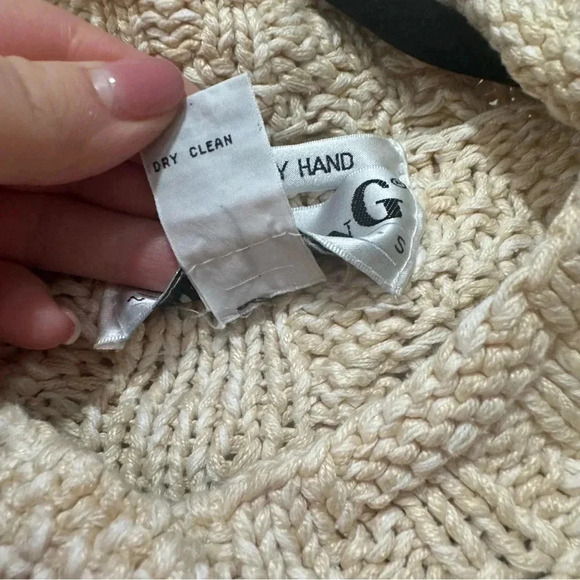 Knitting needles silk blend cardigan Medium - Picture 10 of 10